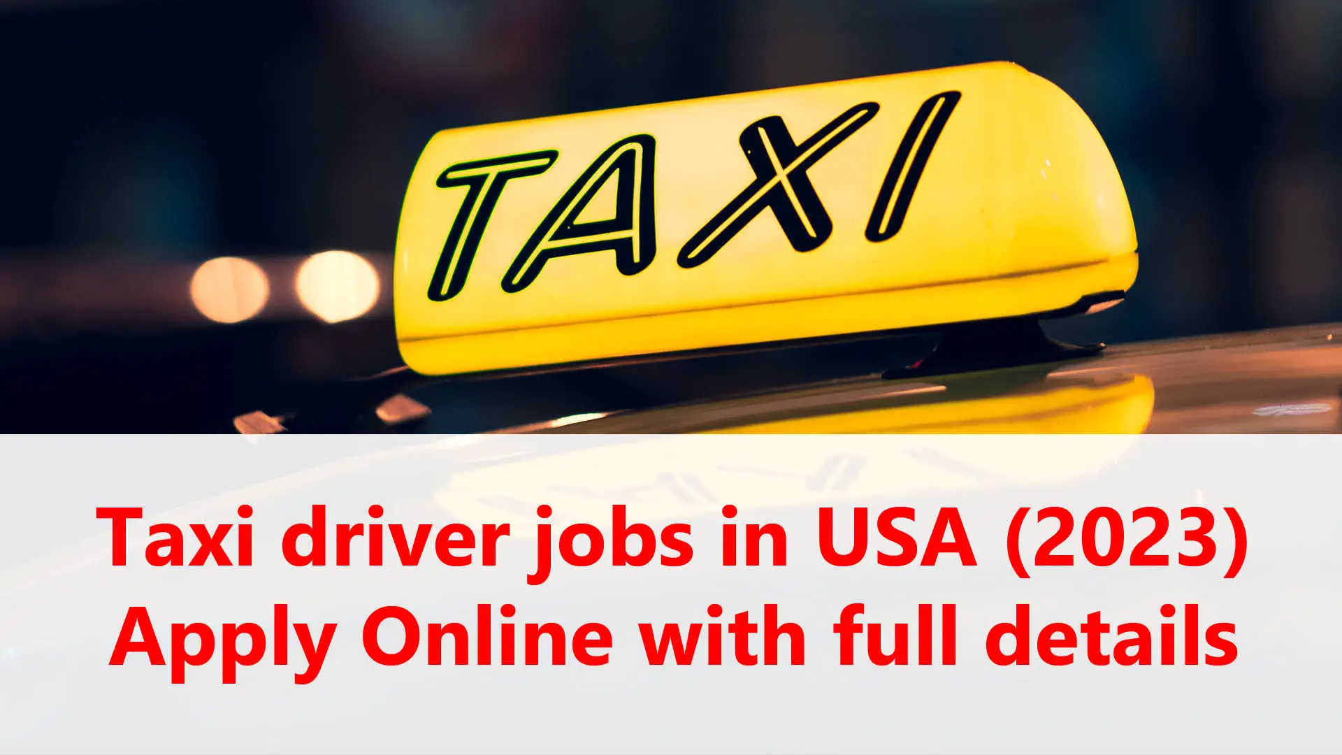Uber Driver Jobs in the USA Visa 2023/24